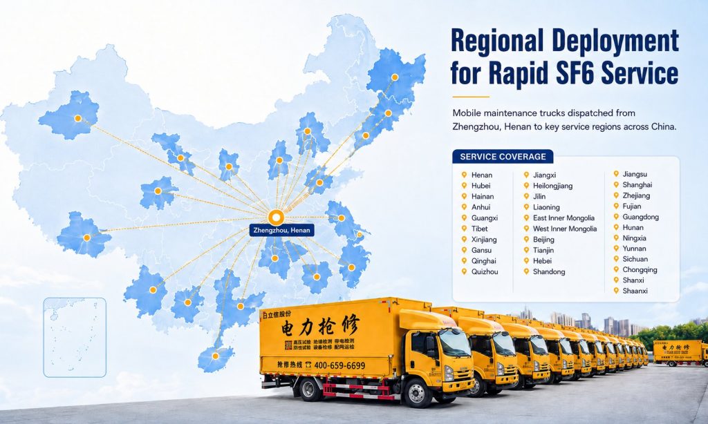Rapid SF6 Service in China