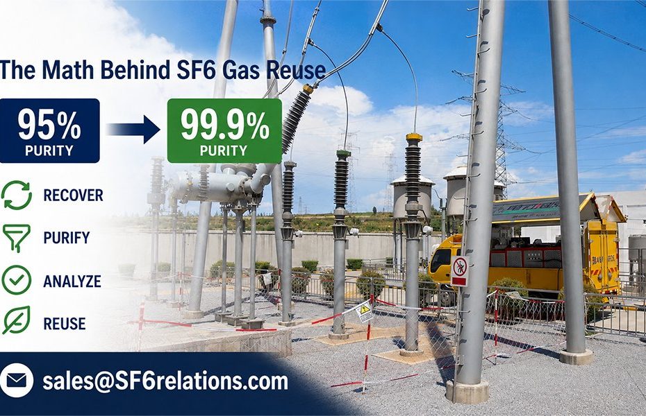 The math behind sf6 gas reuse