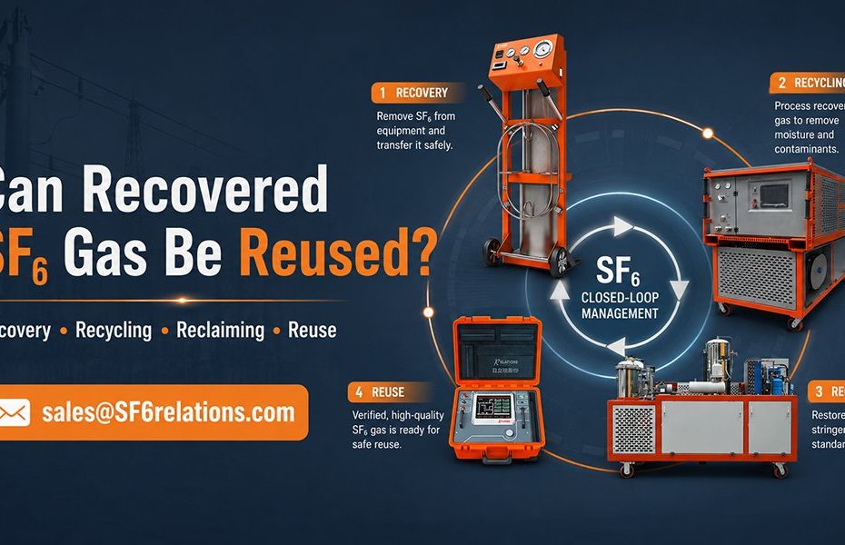 contaminated sf6 gas can not be reused in T&D industry1