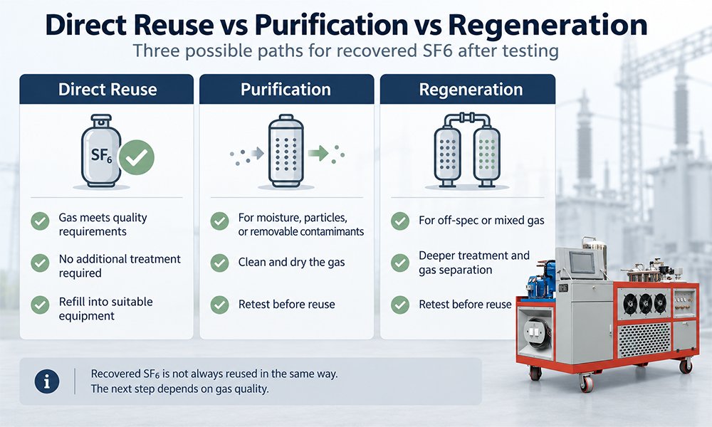 Direct Reuse vs Purification vs Regeneration