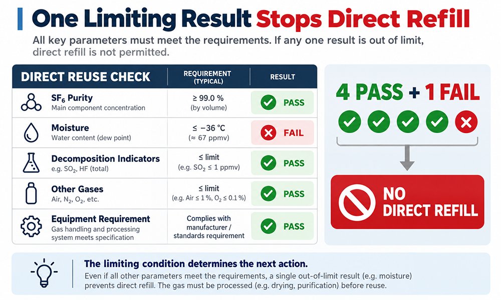 One Limiting Result Stops Direct Refill